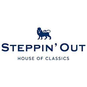 Steppin Out logo